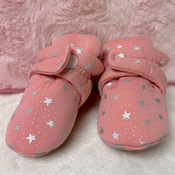 NWOT. Baby girl slippers ankle booties - 12-18 months - Picture 6 of 6